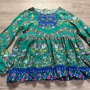 Matilda Jane Green and Blue Floral Dress
